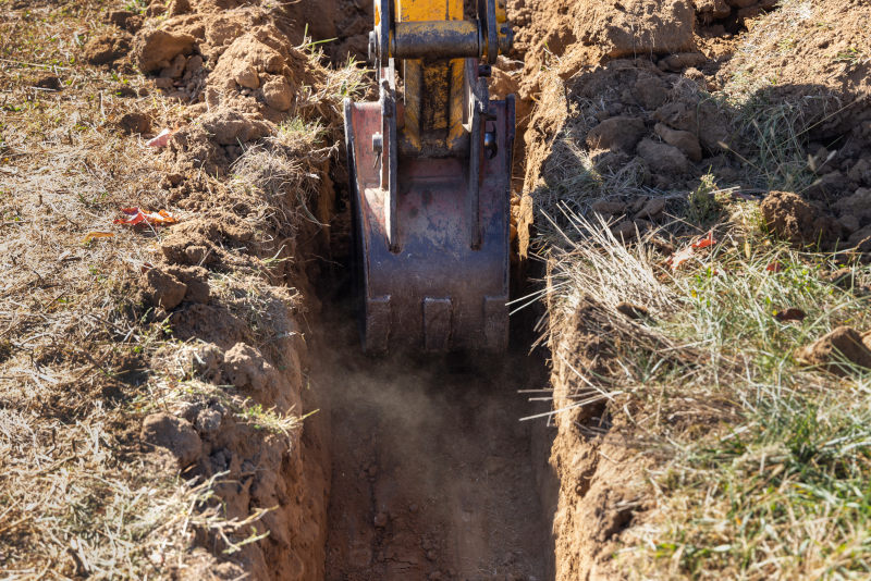 Drainage Trenching; excavation contractor in westville