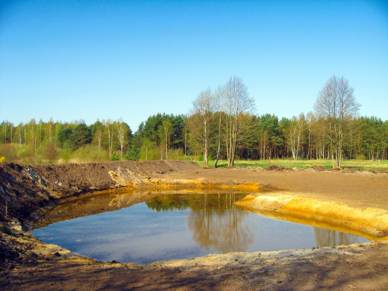 Pond excavation & installation